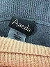 Aaeda Color Block Tan Turtleneck Sweater Size M - photo 7