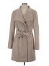 Calvin Klein Gray Wool Coat Size S - photo 1