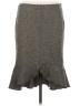 Sisley Chevron-herringbone Gray Formal Skirt Size EU 40 / US 10 - photo 1