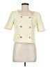Zara 100% Acetate Yellow Blazer Size M - photo 1