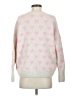 CeCe Floral Pink Tan Pullover Sweater Size XS - photo 2