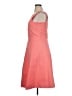 Talbots Solid Pink Cocktail Dress Size 14 - photo 5