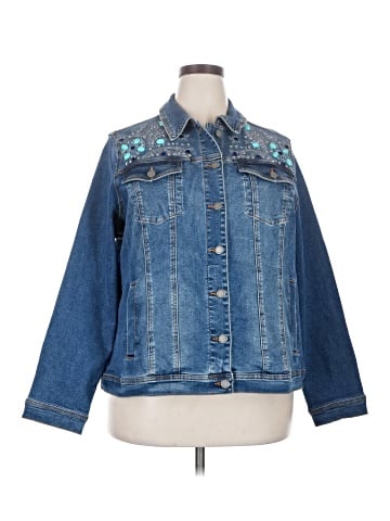 DG^2 by Diane Gilman Denim Jacket (view 1)