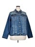 DG^2 by Diane Gilman Stars Blue Denim Jacket Size 2X - photo 1