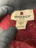Woolrich Tweed Burgundy Turtleneck Sweater Size M - photo 7