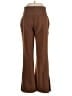 Te Verde Solid Brown Casual Pants Size M - photo 2