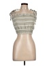 Salty Lemon 100% Rayon Green Sleeveless Top Size L - photo 1