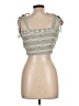Salty Lemon 100% Rayon Green Sleeveless Top Size L - photo 2