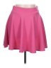 Urban Coco Solid Pink Casual Skirt Size L - photo 1