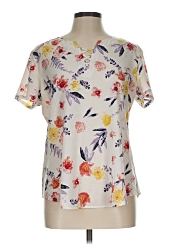 Van Heusen Short Sleeve Blouse (view 1)