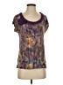 Assorted Brands Purple Short Sleeve Top Size S - photo 1