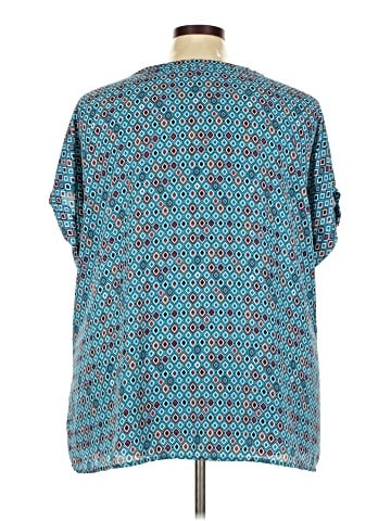 Pleione Short Sleeve Blouse (view 2)