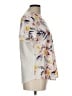 Van Heusen Floral Ivory Short Sleeve Blouse Size L - photo 4