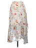 Code x Mode 100% Polyester Ivory Casual Skirt Size S - photo 1