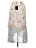 Code x Mode 100% Polyester Ivory Casual Skirt Size S - photo 2