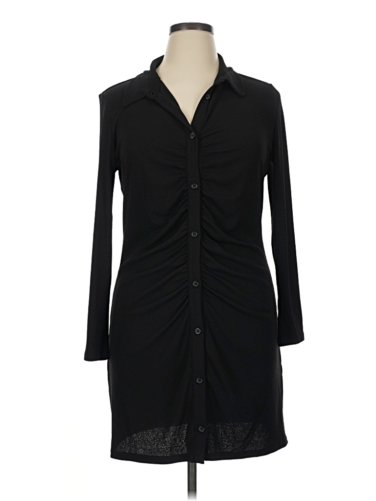Pre-owned Divided By H&m Casual Dress In Black