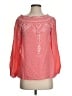 Etcetera 100% Rayon Pink Long Sleeve Blouse Size 4 - photo 1