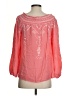 Etcetera 100% Rayon Pink Long Sleeve Blouse Size 4 - photo 2