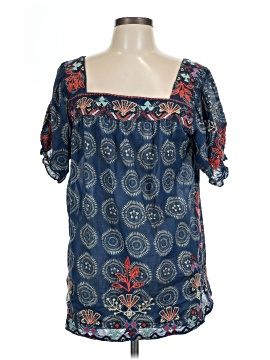 Johnny Was Short Sleeve Blouse