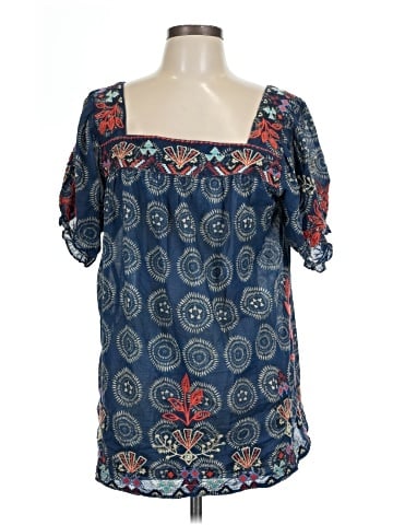 Johnny Was Short Sleeve Blouse (view 1)