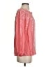 Etcetera 100% Rayon Pink Long Sleeve Blouse Size 4 - photo 4