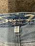 Seven7 Blue Denim Shorts Size 10 - photo 3