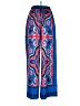 Assorted Brands Print Blue Casual Pants Size L - photo 1