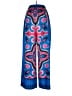 Assorted Brands Print Blue Casual Pants Size L - photo 2