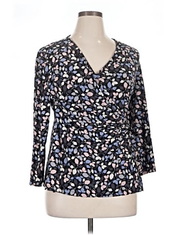 Anne Klein 3/4 Sleeve Blouse (view 1)