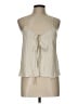 Leith 100% Polyester Ivory Sleeveless Blouse Size L - photo 1