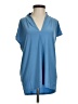 Buffalo by David Bitton Blue Short Sleeve Blouse Size S - photo 1