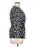 Anne Klein Blue 3/4 Sleeve Blouse Size XL - photo 4