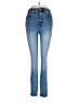 Good American Hearts Blue Jeans Size 8 - photo 1