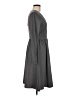 Assorted Brands Solid Gray Casual Dress Size M - photo 4