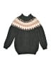 Zara Chevron-herringbone Green Pullover Sweater Size 4 - 5 - photo 1