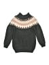 Zara Chevron-herringbone Green Pullover Sweater Size 4 - 5 - photo 2