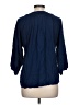 Escapada 100% Rayon Blue 3/4 Sleeve Blouse Size L - photo 2