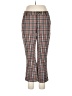 CAbi Plaid Red Casual Pants Size 10 - photo 1