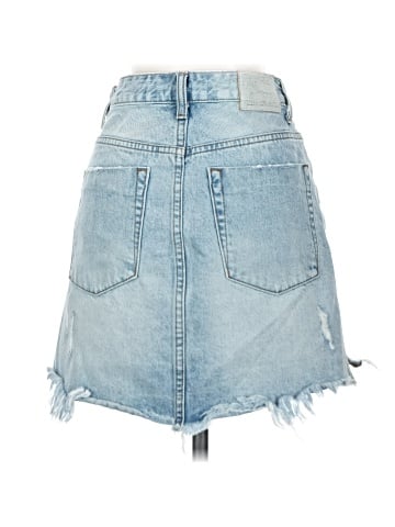 ONE X ONETEASPOON Denim Skirt (view 2)