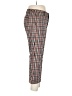 CAbi Plaid Red Casual Pants Size 10 - photo 4