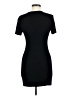 Unbranded Solid Black Casual Dress Size M - photo 2