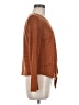 Pink Rose Brown Pullover Sweater Size M - photo 4
