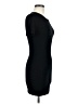 Unbranded Solid Black Casual Dress Size M - photo 4