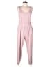 Gap Solid Pink Jumpsuit Size Lg Petite - photo 1
