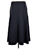 Unbranded Solid Gray Blue Casual Skirt Size L - photo 2