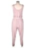 Gap Solid Pink Jumpsuit Size Lg Petite - photo 2