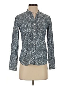Ines de la Fressange for Uniqlo Long Sleeve Button-Down Shirt (view 1)