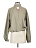 PrettyLittleThing Green Long Sleeve Blouse Size 4 - photo 1