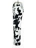 Unbranded 100% Polyester Print Silver Casual Pants Size XL - photo 5