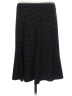 Talbots Outlet Polka Dots Black Casual Skirt Size L - photo 2